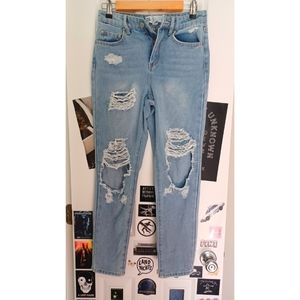 RSQ Light Wash Distressed Jeans